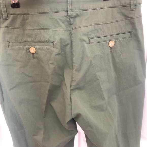 🌿 COUNTRY ROAD 🌿 ladies green trousers size 12 - Picture 2 of 4